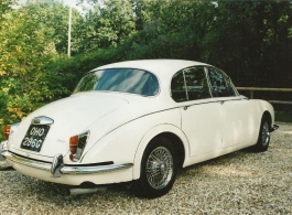 Classic Daimler for weddings in Shaftesbury